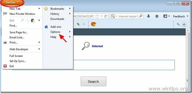 eliminați-internet-helper-firefox