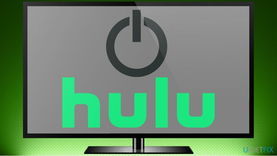 Restartujte své zařízení Hulu 