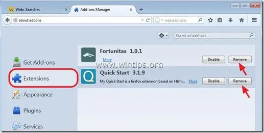 supprimer-quick-start-firefox