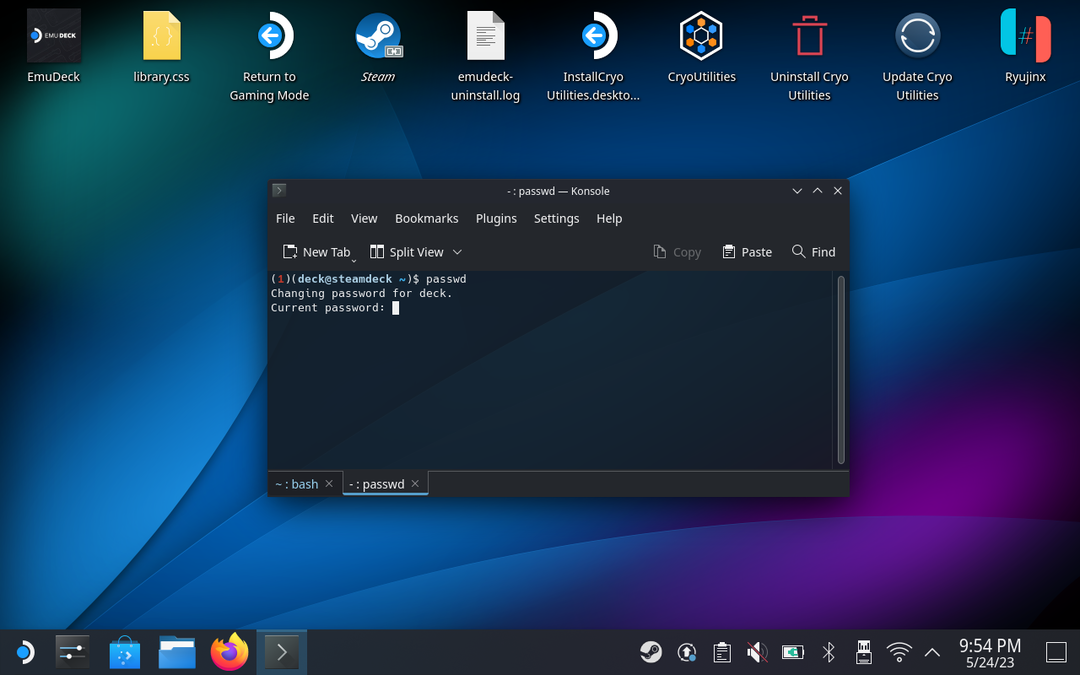 როგორ აღვადგინოთ Root პაროლი Steam Deck-ზე - 4