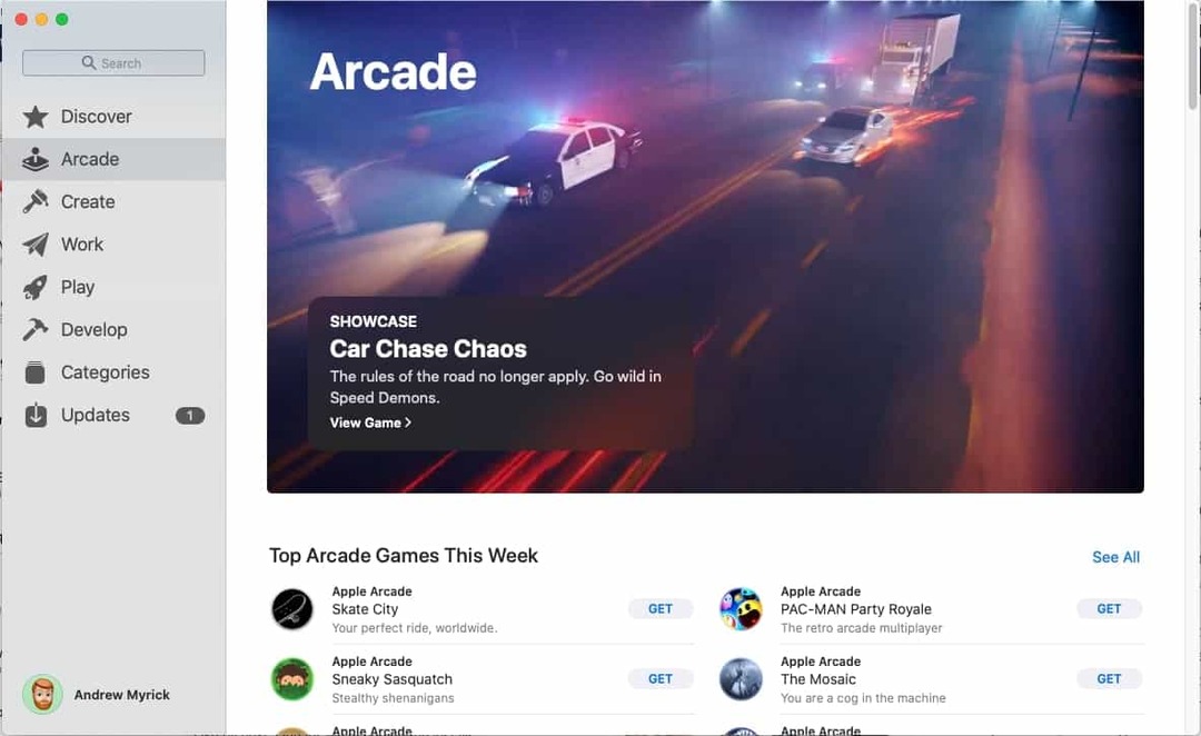 Apple Arcade Mac App Store