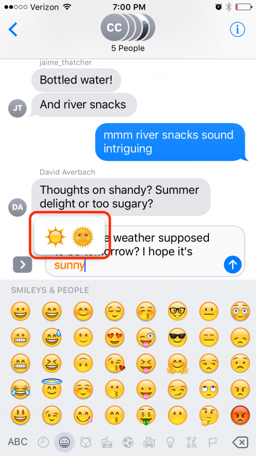 Text emoji