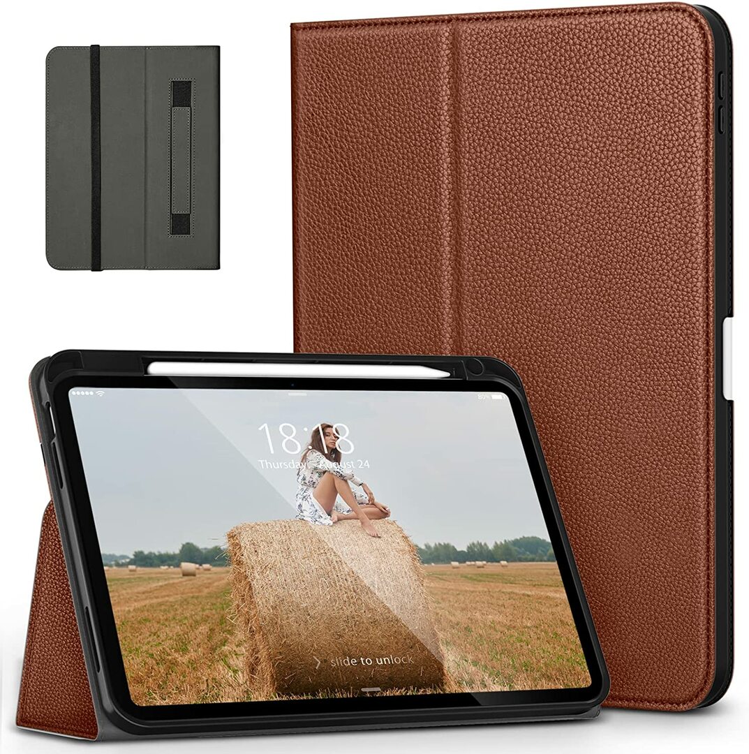 DTTO Folio-deksel for iPad 10th Gen Vegan Leather