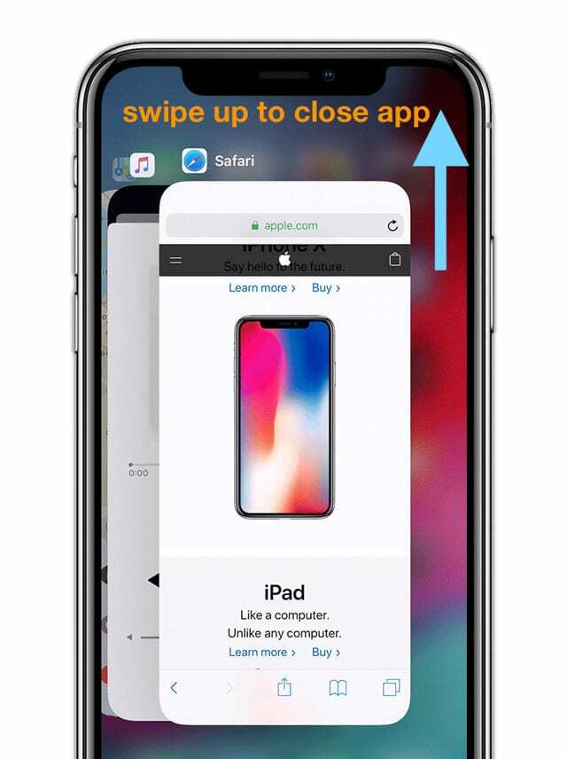 App schließen auf dem iPhone iOS 12