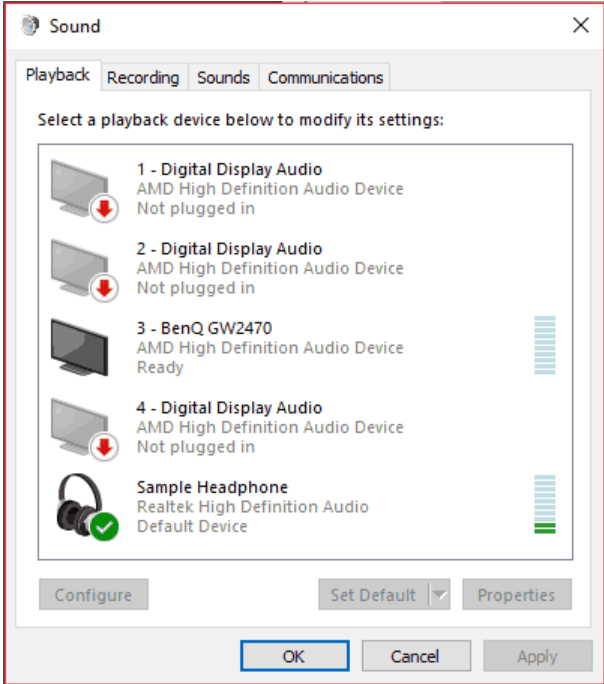 Windows-Sound-Equalizer (Standard)