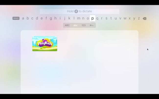 Preimenujte mapu na Apple TV-u