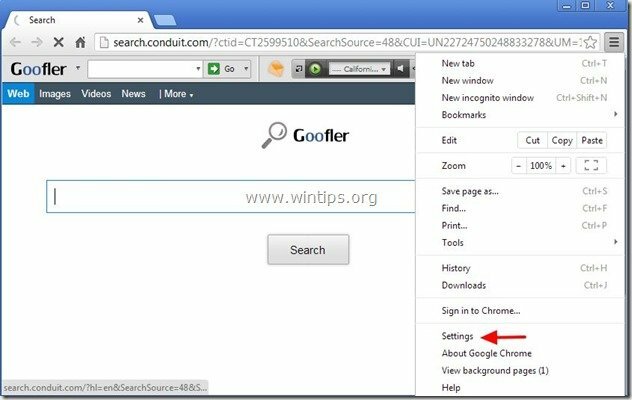 إزالة-goofler-net-chrome