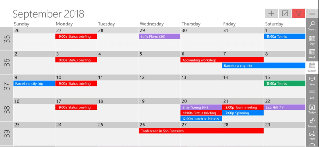 One Calendar - Melhores aplicativos de calendário para desktop