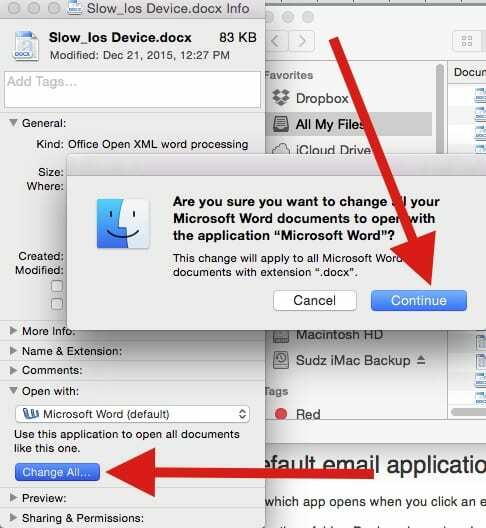 Como definir o aplicativo padrão para arquivos em um Mac