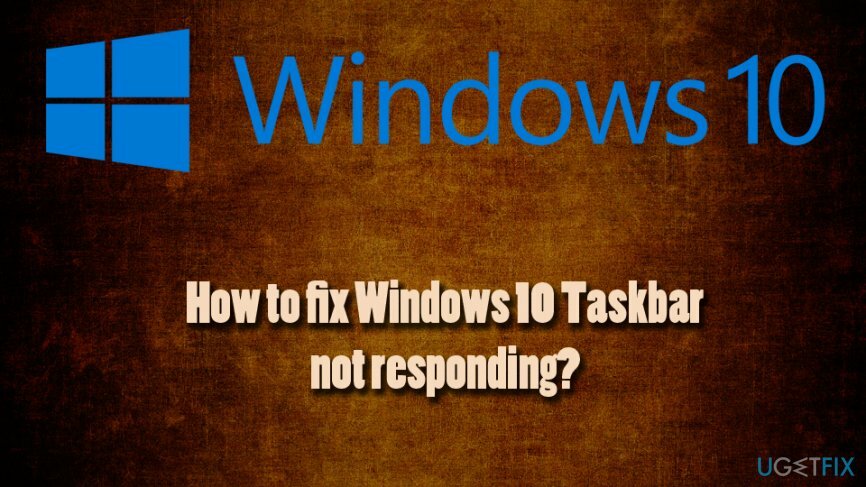 Bilah Tugas Windows 10 tidak merespons