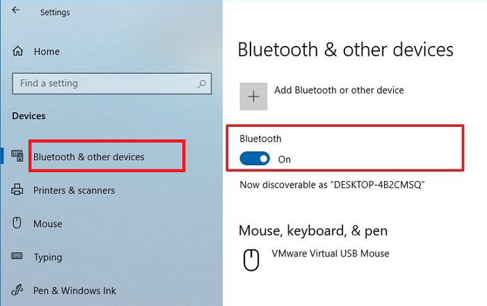 Ενεργοποιήστε το Bluetooth