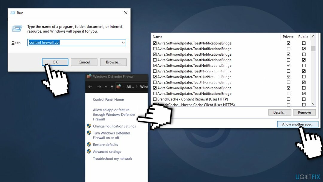 ไวท์ลิสต์ Steam ใน Windows Firewall