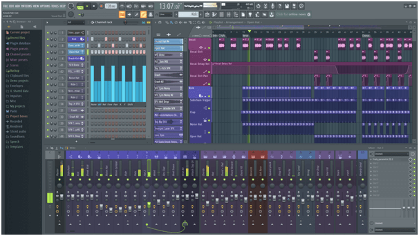 FL Studio - Bedste gratis lydredigeringssoftware til Windows 