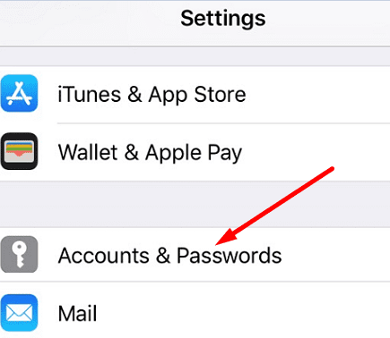 Λογαριασμοί-Κωδικοί πρόσβασης-iPhone