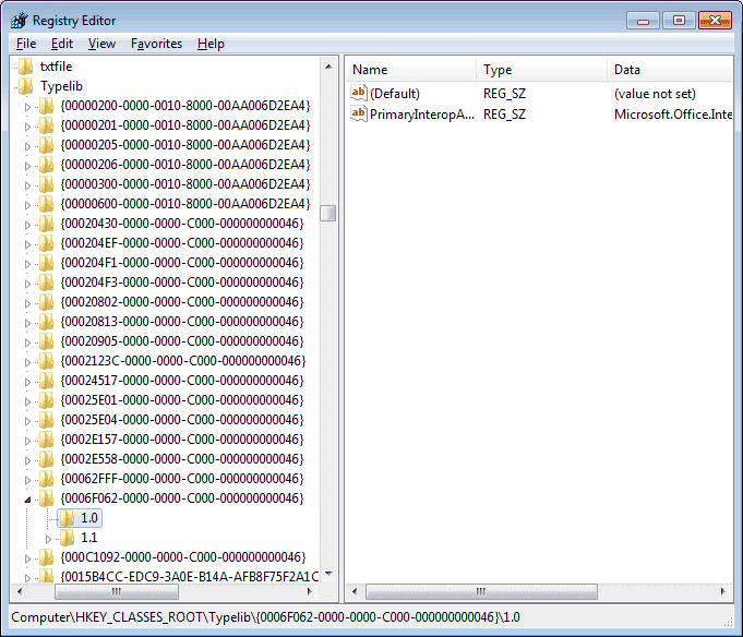 OutlookFix 1dot0 Poista