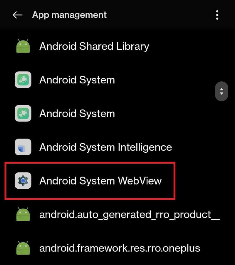Android-System WebView