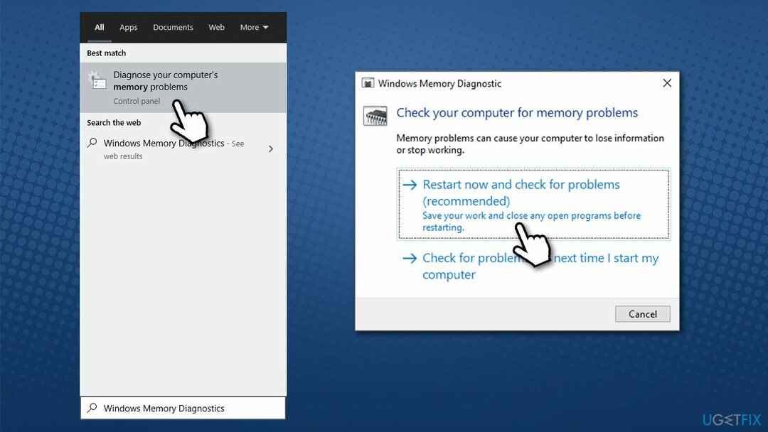 Kør Memory Diagnostics