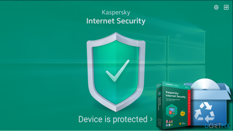 Poista Kaspersky Internet Securityn asennus