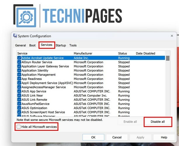 Configuração do sistema Windows 11