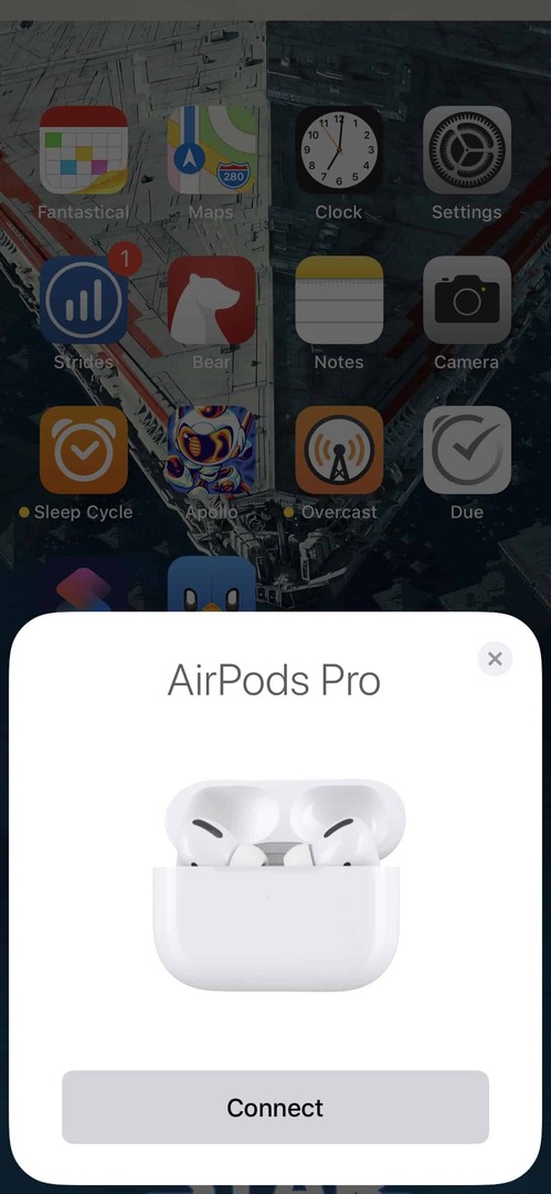 AirPods Pro를 처음으로 페어링 1
