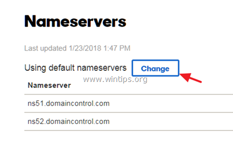 modificar dominio dns g suite