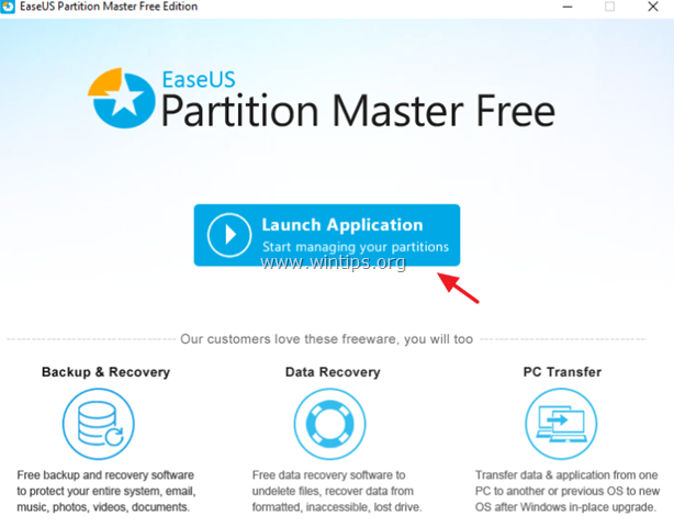  برنامج EASEUS Partition Master