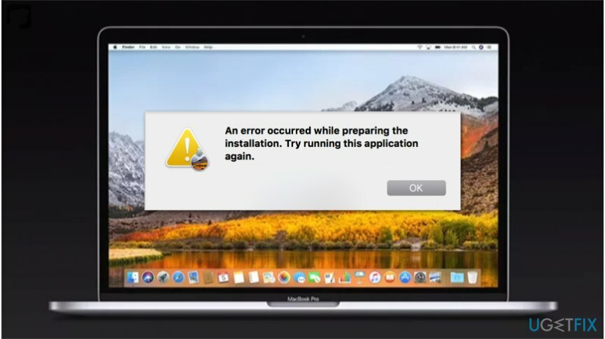 כיצד לתקן " התרחשה שגיאה" בעת הורדת macOS High Sierra