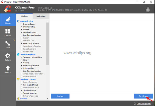 rense ubrugelige filer ccleaner