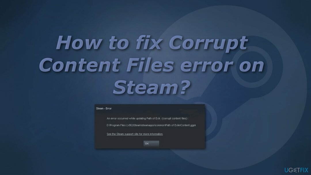 Как исправить ошибку Corrupt Content Files в Steam?