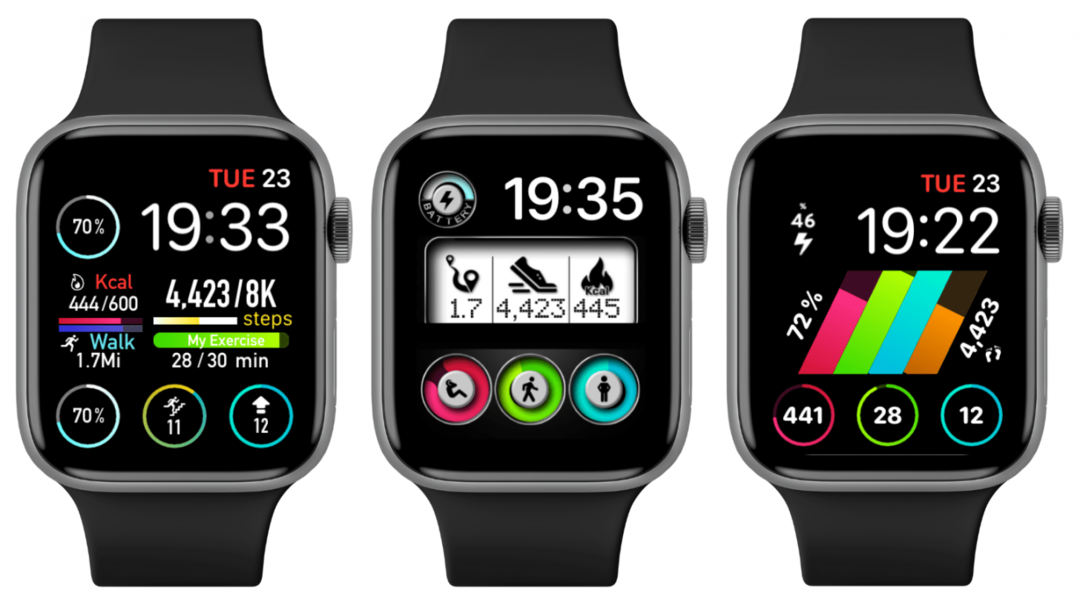 apple face art, apple watch lekehistorie ansikter