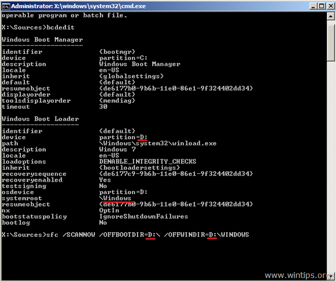 verificator de fișiere de sistem offline