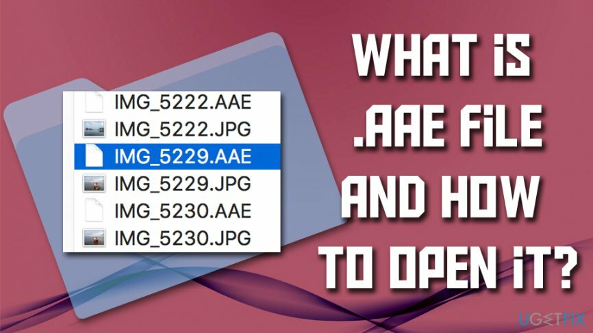 Wat is een .AAE-bestand en moet u het verwijderen?