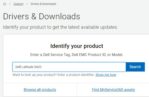 Поиск Dell Latitude 5420