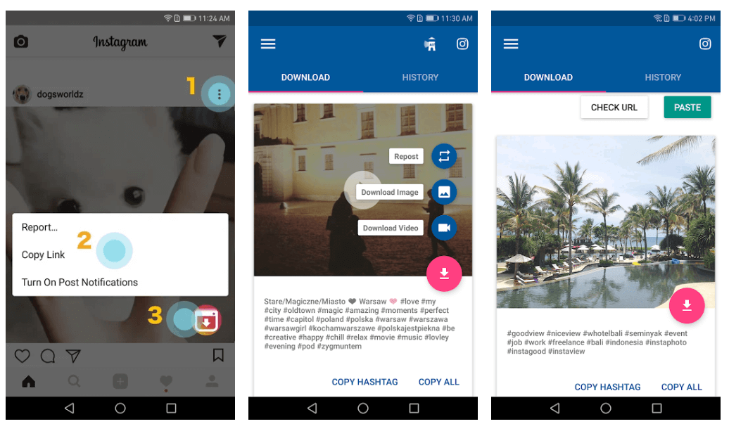 Video-Downloader für Instagram Repost App