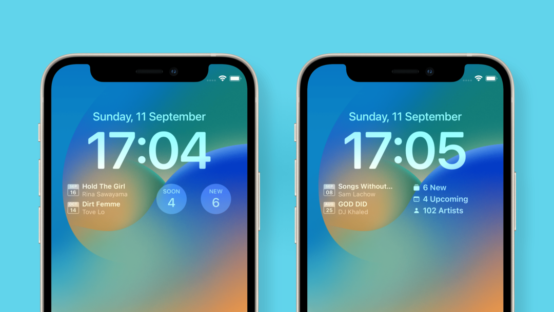 Bästa iPhone-låsskärmswidgetar för iOS 16 - MusicHarbor