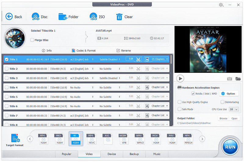 VideoProc Converter – parim video tihendamise tarkvara Macile