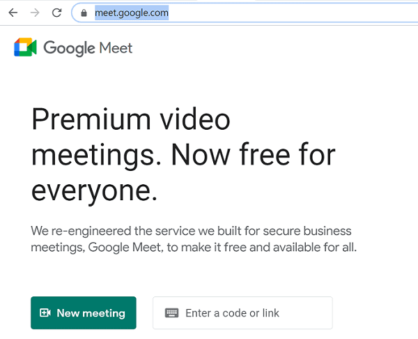 google meet online