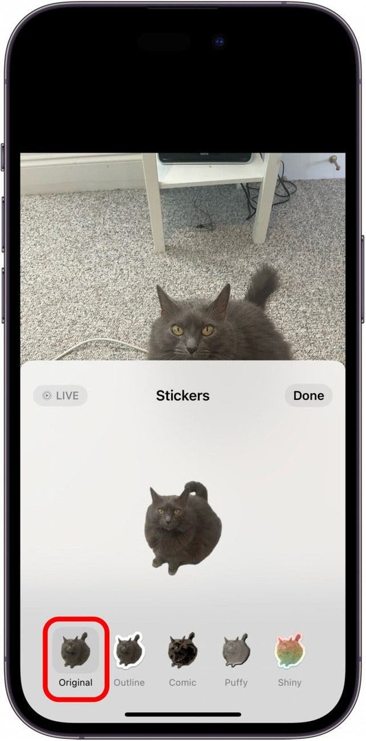 stiker ios