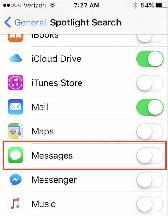 iOS Mail tippek