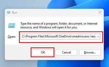 OneDrive'i süsteemisalve rakenduse lähtestamine vea 0x80071129 lahendamiseks