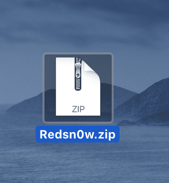 redsnow-zip-קובץ
