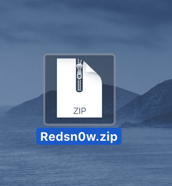 redsnow-zip-Datei