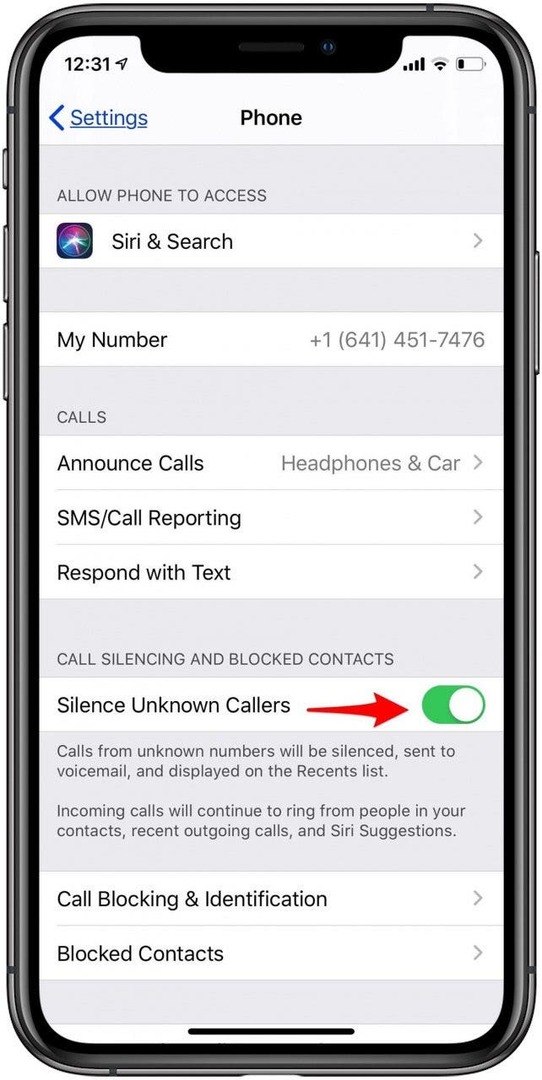  iOS 13 dicas pare os robocallers