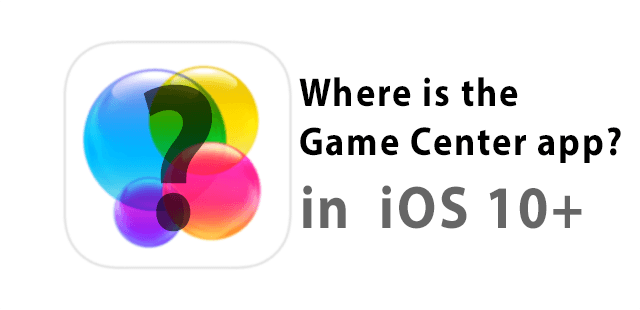 Var finns Game Center-appen? Allt handlar om meddelanden och iCloud