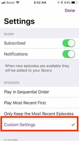 Come personalizzare e utilizzare i podcast in iOS 11