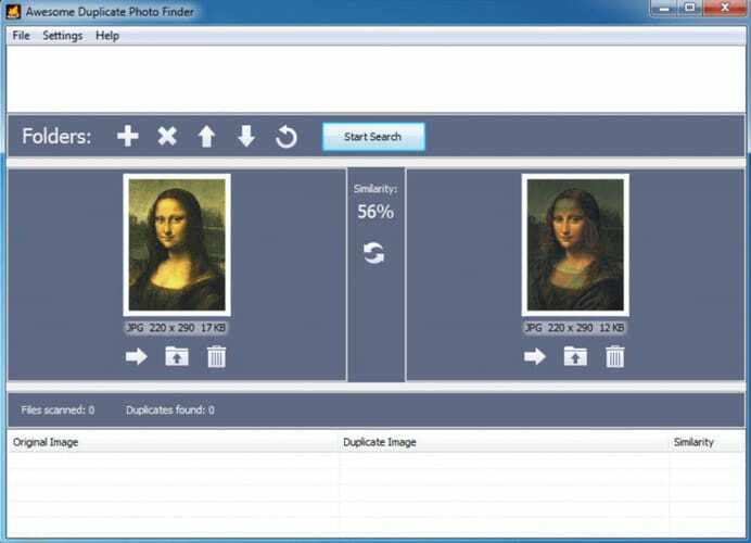 Mahtava Duplicate Photo Finder -ohjelmisto