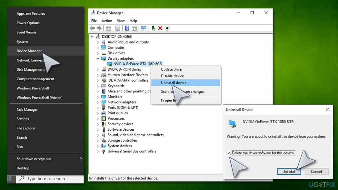 Instal ulang driver Nvidia