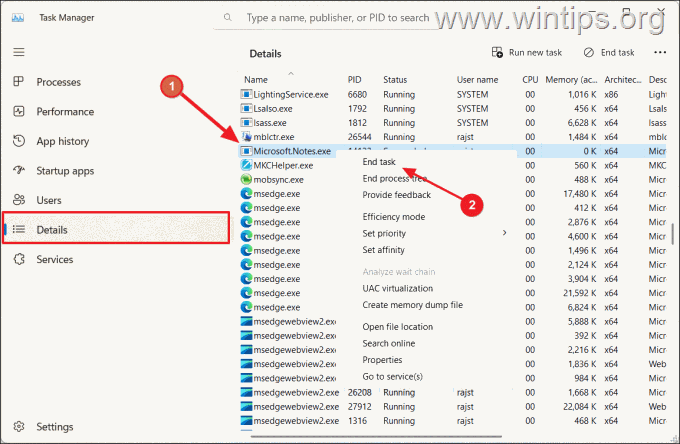 Haftnotiz-Backup