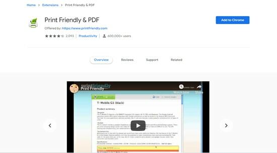 Utskriftsvennlig og PDF-plugin