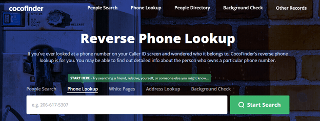 Coco Finder- Reverse Phone Lookup